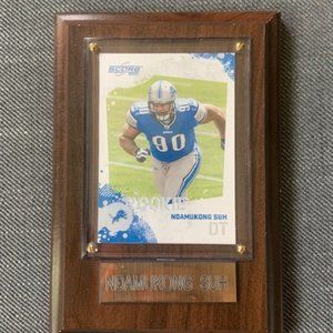 Ndamukong Suh collector rookie card Detroit Lions